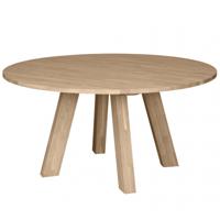 WOOOD Ronde Eettafel 'Rhonda' Eikenhout, 150cm - thumbnail
