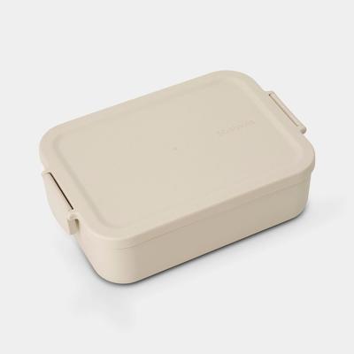 Brabantia Make & Take Lunchbox medium kunststof Soft Beige Brabantia Make & Take Lunchbox medium kunststof Soft Beige