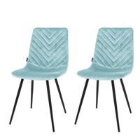 Riverdale Lynn eetkamerstoel mint - thumbnail