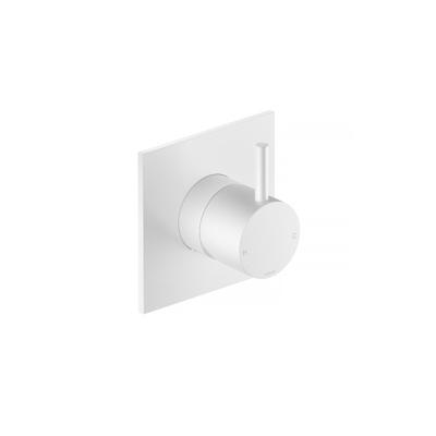 Inbouw Douchemengkraan Hotbath Cobber 1-hendel Vierkant Mat Wit Inbouw Douchemengkraan Hotbath Cobber 1-hendel Vierkant Mat Wit