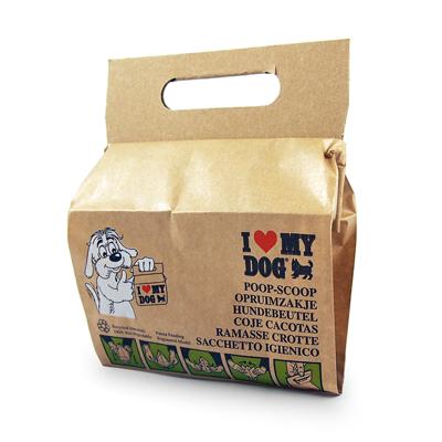 I LOVE MY DOG HONDENPOEPZAKJE BUNDEL 10 ST