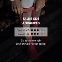 Falke SK4 Advanced Skisok Heren Flash Orange 39-41 - thumbnail