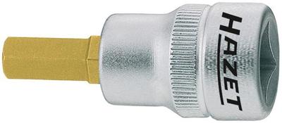 HAZET dopsleutelbit plug-in sockets 3/8 4mm 6-kt.inside l1= 17mm