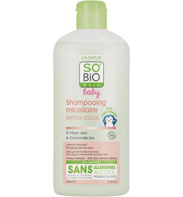 So Bio Etic Baby shampoo micellair 250 Milliliter