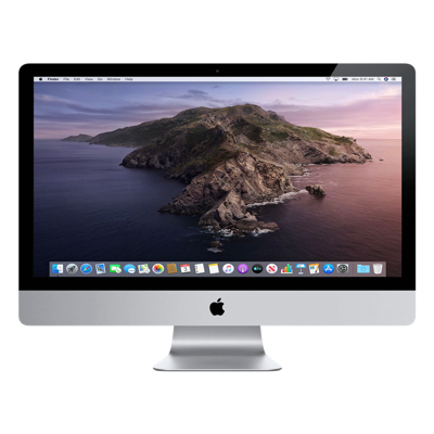 Refurbished iMac 27" inch (5k) Hexa Core i5 3.0 8GB 1T Licht gebruikt
