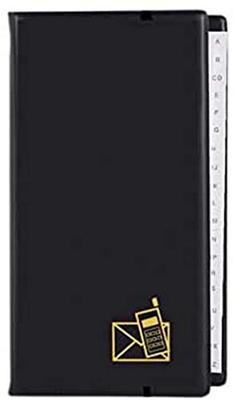 Telefoonregister A-Z 4-rings zwart Telefoonregister A-Z 4-rings zwart