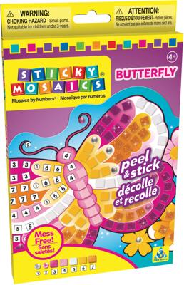 Sticky Mosaics mozaïeken sticky mosaics vlinder junior Sticky Mosaics mozaïeken sticky mosaics vlinder junior