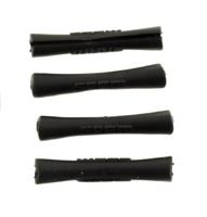 Sram kabeldeel frame beschermers 2x 4mm en 2x 5mm zwart - thumbnail