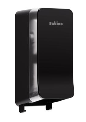 Satino systeemrol dispenser voor 2 rollen zwart