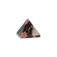 Edelsteen Piramide Rhodoniet - 40 mm - thumbnail
