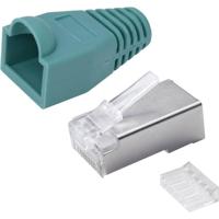 Quadrios RJ-45 connectorset CAT 5e Stekker, recht 25 stuk(s) - thumbnail