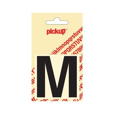 Deco letter m helvetica zwart 60 mm Pickup - Pickup