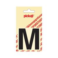 Deco letter m helvetica zwart 60 mm Pickup - Pickup - thumbnail