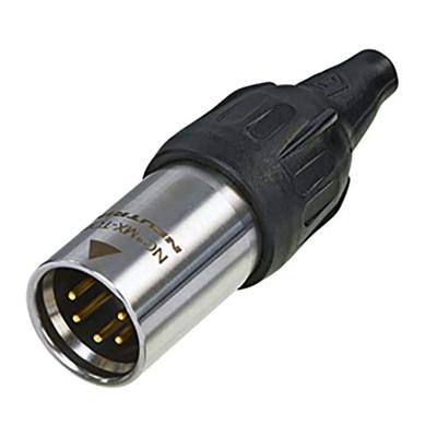 Neutrik NC5MX-TOP kabel-connector XLR Zwart, Zilver