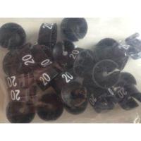 MB zwart/wit 20 voor op kledinghanger - thumbnail