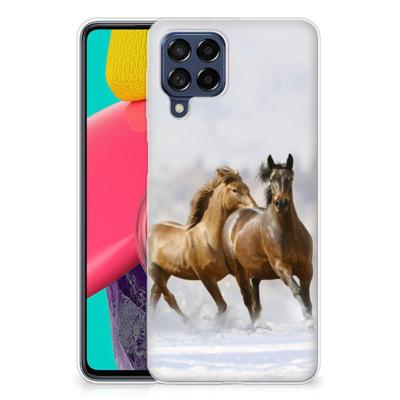 Samsung Galaxy M53 | TPU Hoesje | Paarden Samsung Galaxy M53 | TPU Hoesje | Paarden