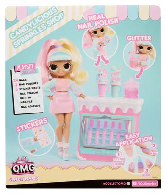 L.O.L. Surprise! O.M.G. Sweet Nails Candylicious Sprinkles Shop