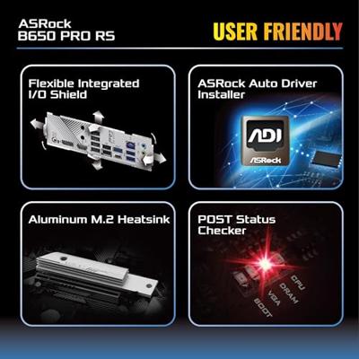 Moederbord AMD Asrock B650 Pro RS Moederbord AMD Asrock B650 Pro RS