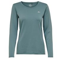 Only Play Clarissa lange mouwen Trainingsshirt petrol maat:xs - thumbnail