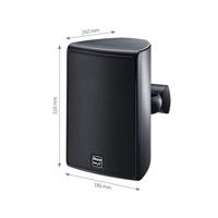 Magnat: Symbol X 160 - Boekenplank speakers In/outdoor - Zwart - thumbnail