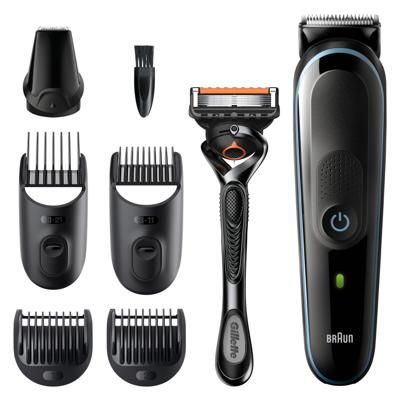 Braun Alles-in-één MGK5355 Batterij 2,1 cm Noir, Blauw