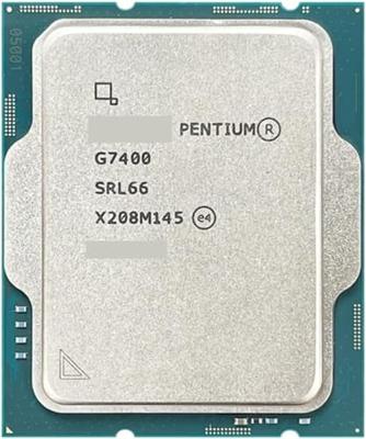 Intel® Pentium® Gold G7400 2 x 3.7 GHz Processor (CPU) tray Socket: Intel LGA 1700 Intel® Pentium® Gold G7400 2 x 3.7 GHz Processor (CPU) tray Socket: Intel LGA 1700