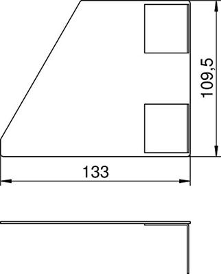 OBO Bettermann 6282770 Montageaccessoire 1 stuk(s) Zuiver wit