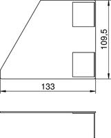 OBO Bettermann 6282770 Montageaccessoire 1 stuk(s) Zuiver wit - thumbnail