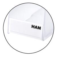 HAN TWIN SIGNAL 1611-23 Tijdschriftencassette DIN A4, DIN C4 Doorschijnend, Helder Polystereen 1 stuk(s) - thumbnail