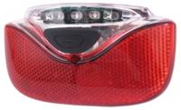 Gazelle innergy achterlicht - rood, transparant, led, 115x65mm, fietsaccu, geschikt voor innergy e-bikes - thumbnail