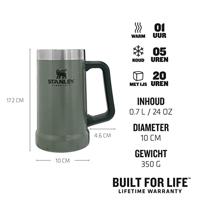 Stanley Big Grip Beer Stein 0.7l - thumbnail