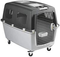 Trixie 39874 transportbox Gulliver 7, L: 73 × 75 × 104 cm, lichtgrijs/donkergrijs - thumbnail