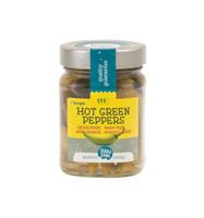 Groene pepers hot - 230 gram - thumbnail