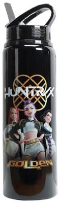 KPop Demon Hunters Flip Top Water Bottle Golden