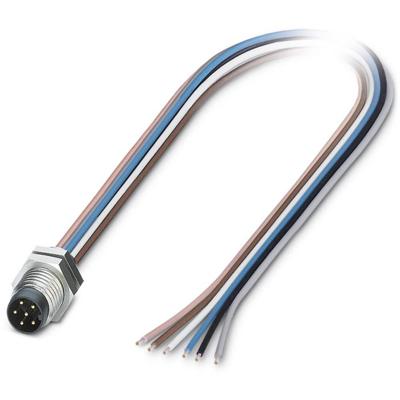 Phoenix Contact 1453494 Sensor/actuator inbouwconnector M8 Aantal polen (sensoren): 6 Stekker, inbouw 0.50 m 1 stuk(s) Piece Phoenix Contact 1453494 Sensor/actuator inbouwconnector M8 Aantal polen (sensoren): 6 Stekker, inbouw 0.50 m 1 stuk(s) Piece