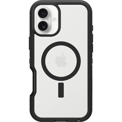 Otterbox Defender XT Backcover Apple iPhone 16 Plus Zwart, Transparant MagSafe compatible, Stootbestendig Otterbox Defender XT Backcover Apple iPhone 16 Plus Zwart, Transparant MagSafe compatible, Stootbestendig