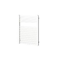 Plieger Designradiator Roma M 80,5 x 60 cm 458 Watt Middenaansluiting Wit Structuur - thumbnail