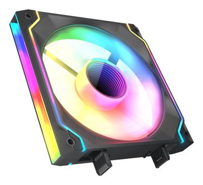 Cougar CF-SC140RB-RGB PC-ventilator Zwart (b x h x d) 140 x 140 x 25 mm - thumbnail