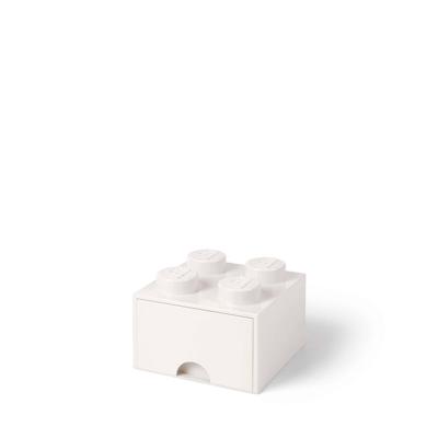 Room Copenhagen LEGO Brick Drawer 4 Wit opbergdoos