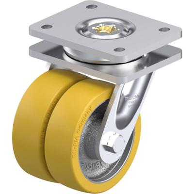 Blickle LOD-GTH 125K Dubbel zwenkwiel Wieldiameter: 125 mm Draagvermogen (max.): 900 kg 1 stuk(s)