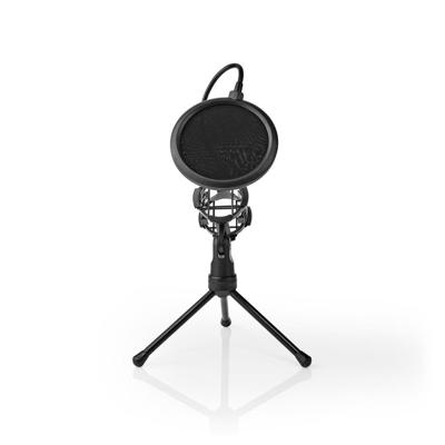 Microfoon-Tafelstatief | Pop-filter | Zwart