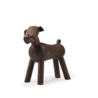 Kay Bojesen Animals Dog Tim Dark 7,5 cm - thumbnail