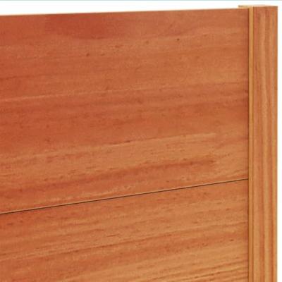 Hoofdbord 180 cm massief grenenhout wasbruin