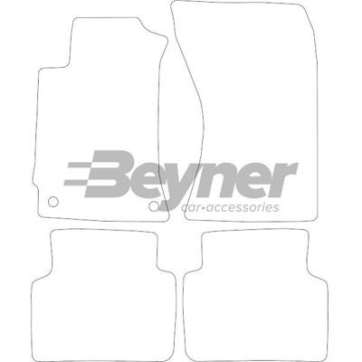 Automatten passend voor Subaru Forester 2002-2009 4-delig BL1810524