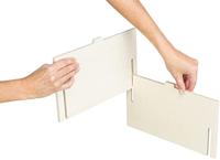 TRIXIE HUISTHORE INSTEEKSYSTEEM KONIJNEN NATUREL 40X40X23 CM - thumbnail