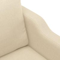 Fauteuil 60 cm stof crmekleurig - thumbnail