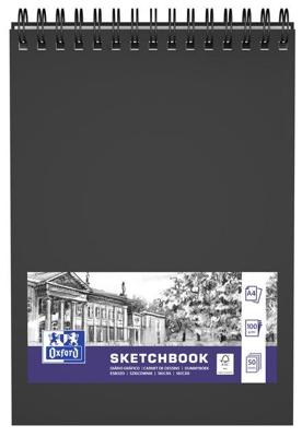 Schetsboek oxford a4 50 vel spiraal | 5 stuks