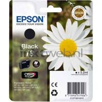 Originele inktcartridge Epson C13T18014012 Zwart - thumbnail