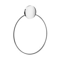 Smedbo Handdoekring Diameter 17.2 cm Gepolijst Edelstaal Chroom Smedbo - thumbnail