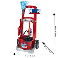 Theo klein Vileda cleaning trolley + vacuüm cleaner - thumbnail